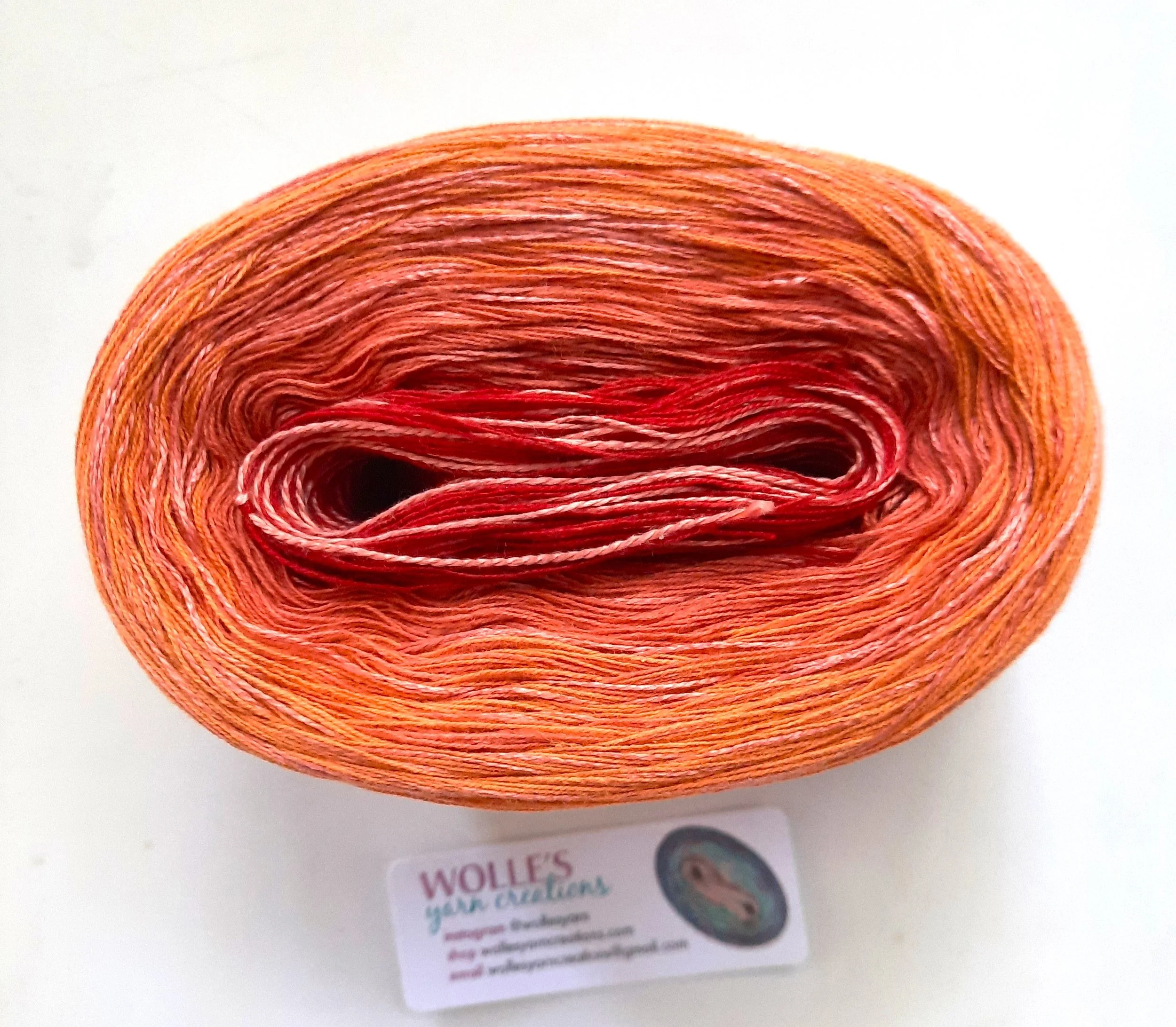 SUNSET Medley | Color Changing Cotton/Silk yarn | 480 yards/100 gr